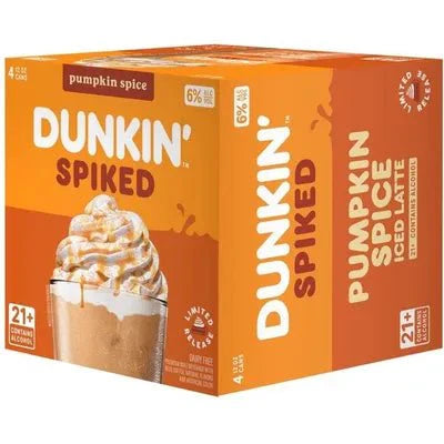 Dunkin Spiked Pumpkin Spice Iced Latte - Main Street Liquor