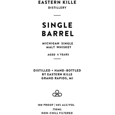 Eastern Kille Distillery Single Barrel Single Malt Whiskey - Main Street Liquor