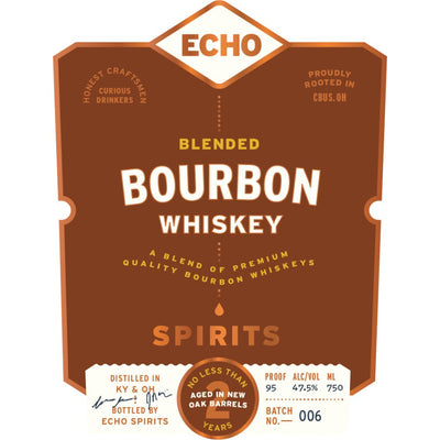 Echo Blended Bourbon - Main Street Liquor