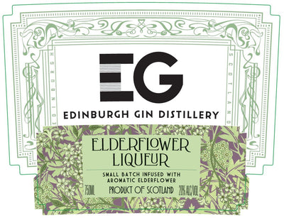 Edinburgh Gin Elderflower Liqueur 750ml - Main Street Liquor