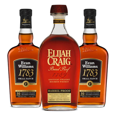 Elijah Craig Barrel Proof Batch B522 + 2 FREE Bottles - Main Street Liquor