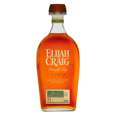 Elijah Craig Straight Rye Whiskey 375mL - Main Street Liquor