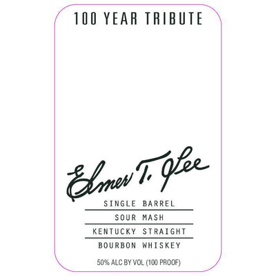 Elmer T. Lee 100 Year Tribute - Main Street Liquor