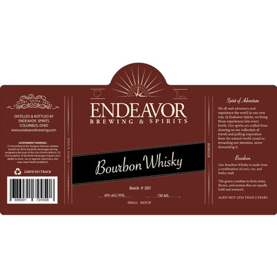 Endeavor Brewing & Spirits Bourbon - Main Street Liquor