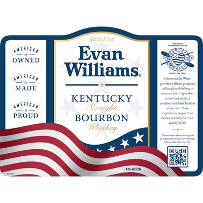 Evan Williams Heroes on the Water Straight Bourbon - Main Street Liquor