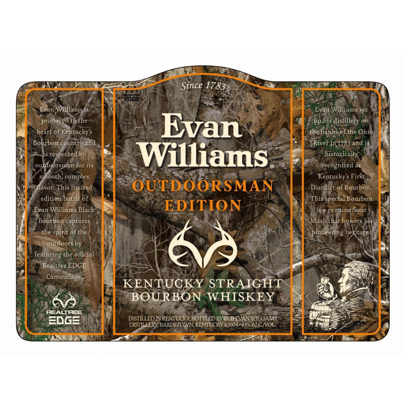 Evan Williams Outdoorsman Edition Limited Edition W/ Realtree EDGE Camouflage 1.75 Liter - Main Street Liquor