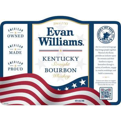Evan Williams Warrior's Art Room Straight Bourbon - Main Street Liquor