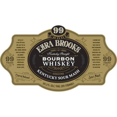 Ezra Brooks Kentucky Sour Mash Straight Bourbon 99 Proof - Main Street Liquor