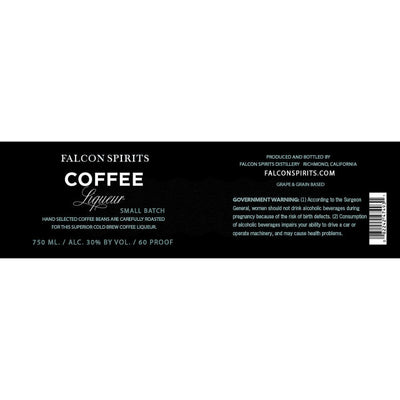 Falcon Spirits Coffee Liqueur - Main Street Liquor