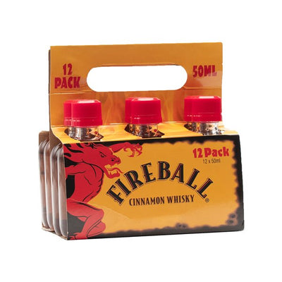 Fireball Cooler 12pk 50ML - Main Street Liquor