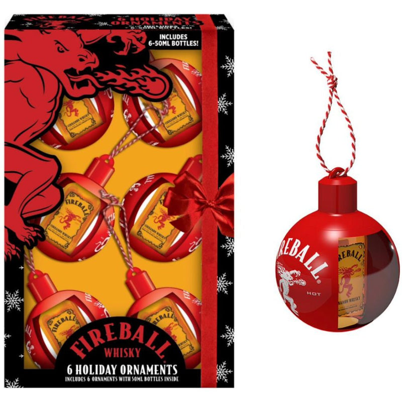 Fireball Holiday Ornament Pack - Main Street Liquor