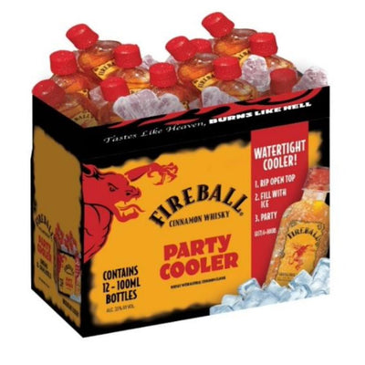Fireball Party Cooler 12pk 100mL - Main Street Liquor