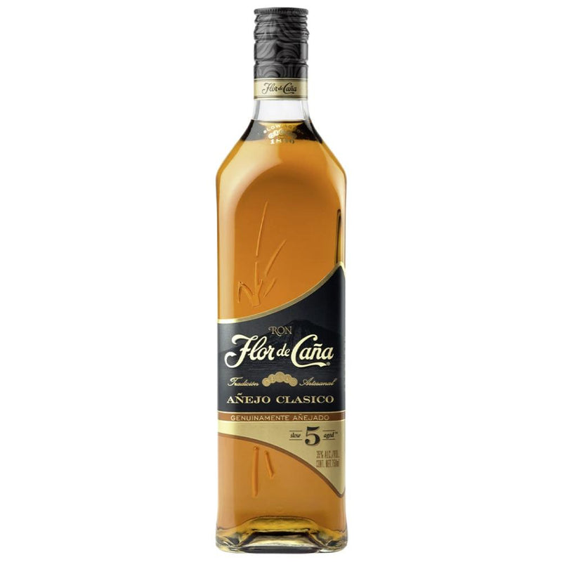 Flor de Caña Añejo Clásico 5 Year Rum - Main Street Liquor