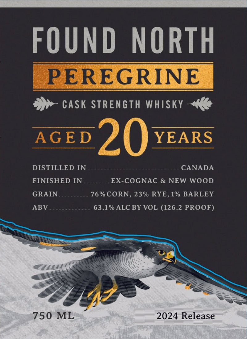 Found North Peregrine 20 Year Cask Strength Whisky - Main Street Liquor