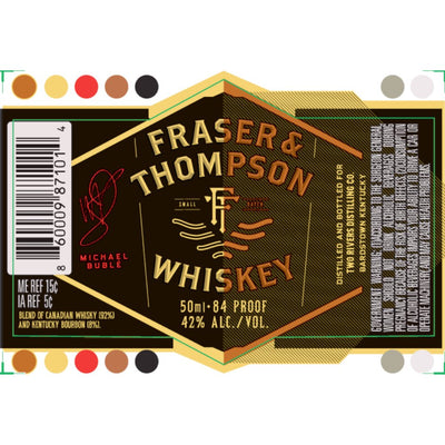 Fraser & Thompson Whiskey By Michael Bublé 50ml - Main Street Liquor