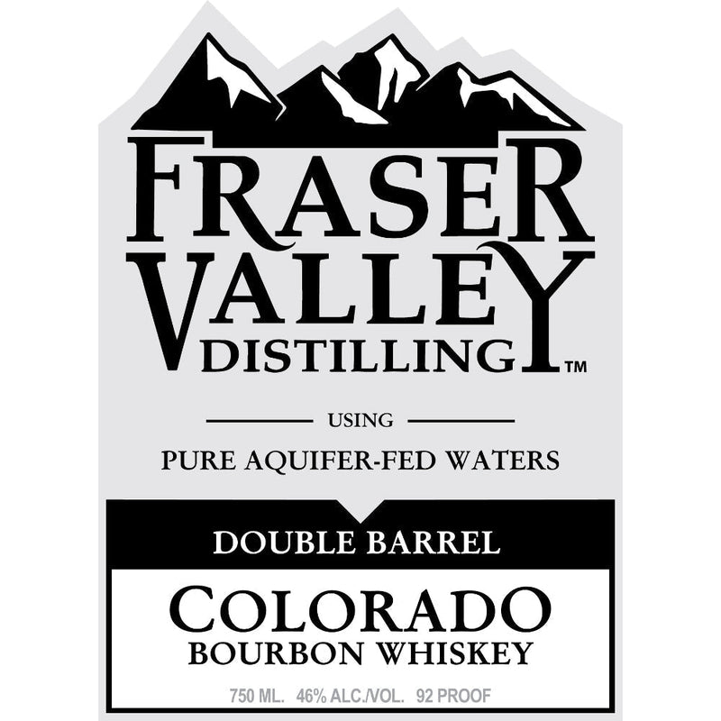 Fraser Valley Distilling Double Barrel Colorado Bourbon - Main Street Liquor