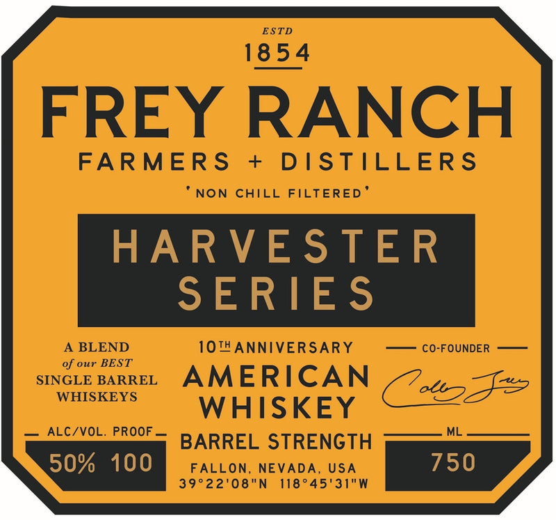 Frey Ranch Harvester Series 10th Anniversary American Whiskey 750ml - Main Street Liquor