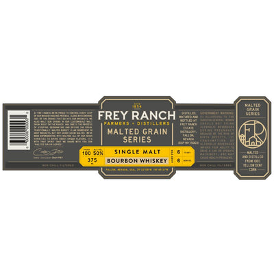 Frey Ranch Malted Grain Series Single Malt Bourbon Whiskey 375mL - Main Street Liquor