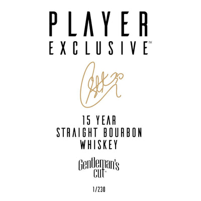 Gentleman’s Cut Player Exclusive 15 Year Old Bourbon By Stephen Curry - Main Street Liquor
