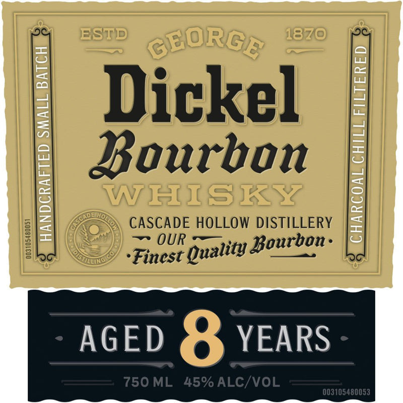George Dickel 8 Year Old Bourbon - Main Street Liquor