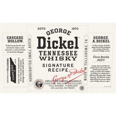 George Dickel Signature Recipe Tennessee Whisky - Main Street Liquor