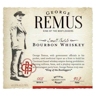George Remus Small Batch Bourbon - Main Street Liquor