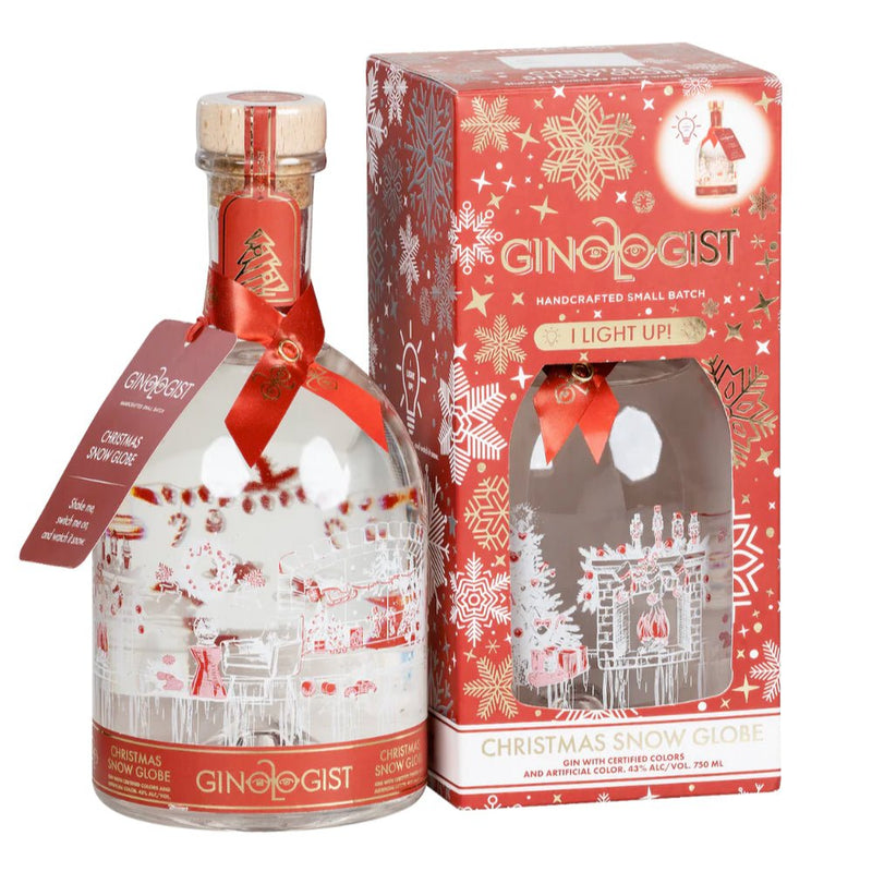 Ginologist Christmas Snow Globe Gin - Main Street Liquor