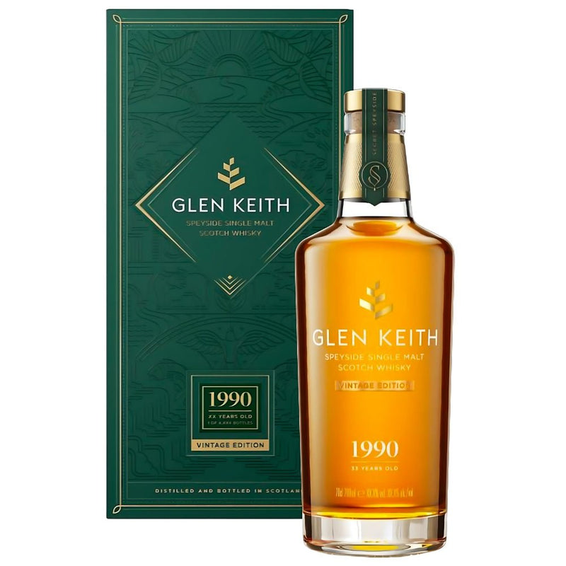 Glen Keith 1990 Vintage Edition - Secret Speyside - Main Street Liquor