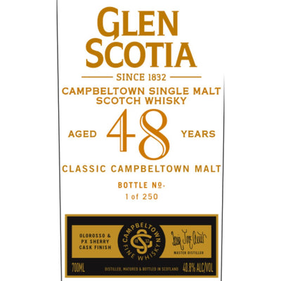 Glen Scotia 48 Year Old - Main Street Liquor