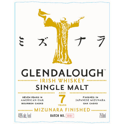 Glendalough 7 Year Old Mizunara Cask Finished - Main Street Liquor