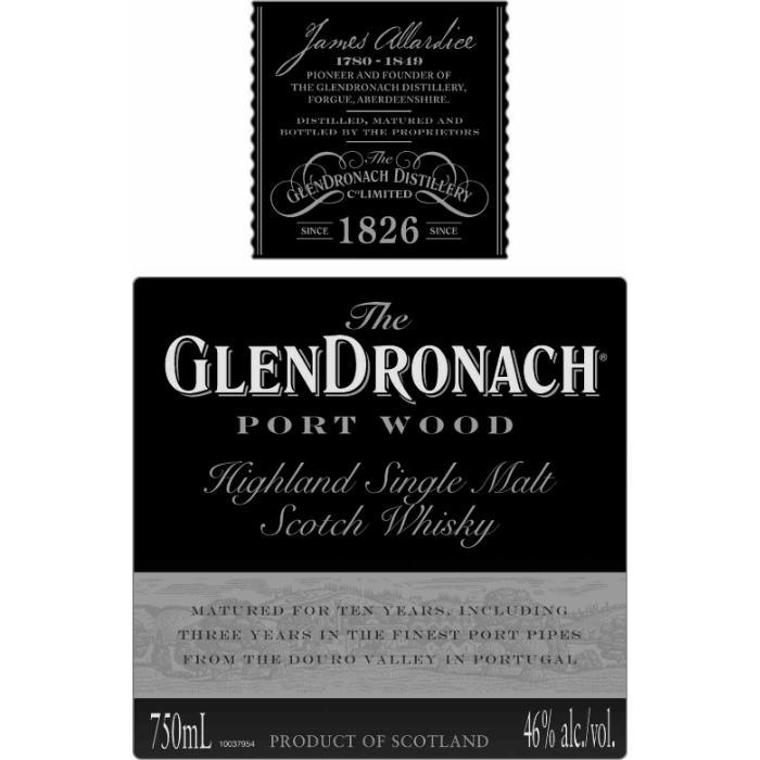 Glendronach Port Wood - Main Street Liquor