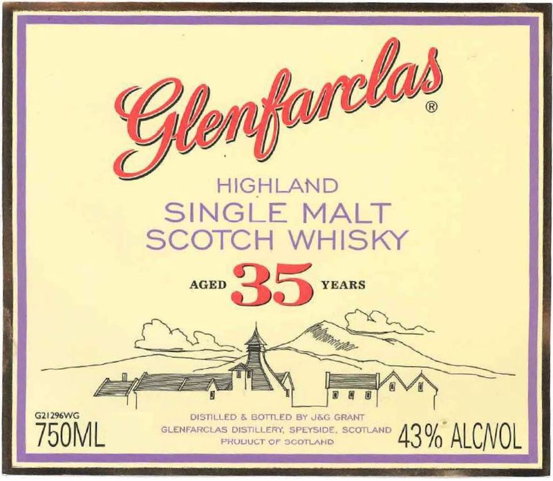 Glenfarclas 35 Year Old Highland Single Malt Scotch Whisky - Main Street Liquor