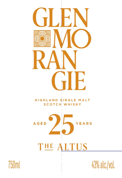 Glenmorangie The Altus 25 Year Old Highland Single Malt Scotch Whisky - Main Street Liquor