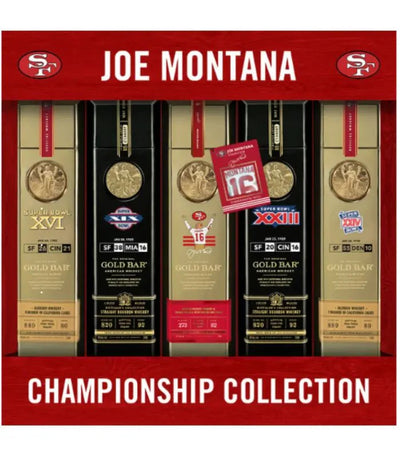 Gold Bar Joe Montana Championship Collection Gift Set - Main Street Liquor