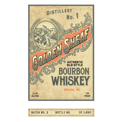 Golden Sheaf Authentic Old Style Bourbon - Main Street Liquor