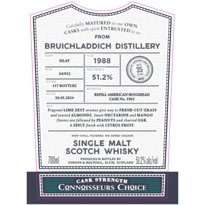 Gordon & Macphail 1988 Bruichladdich 35 Year Old - Main Street Liquor