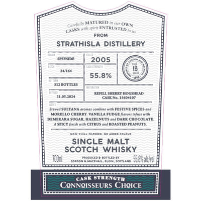 Gordon & Macphail 2005 Strathisla 19 Year Old - Main Street Liquor