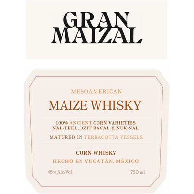 Gran Maizal Maize Whisky - Main Street Liquor
