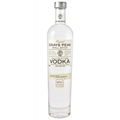 Grays Peak Vodka - Main Street Liquor