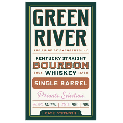 Green River Cask Strength Single Barrel Bourbon - Main Street Liquor