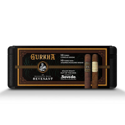 Gurkha 20 Premium Cigars Set + Personal Humidor by CigarBros - Main Street Liquor