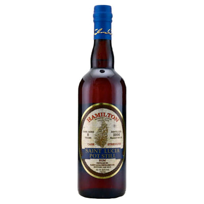 Hamilton Saint Lucia Pot Still Cask Strength Rum 8 Year 2006 - Main Street Liquor