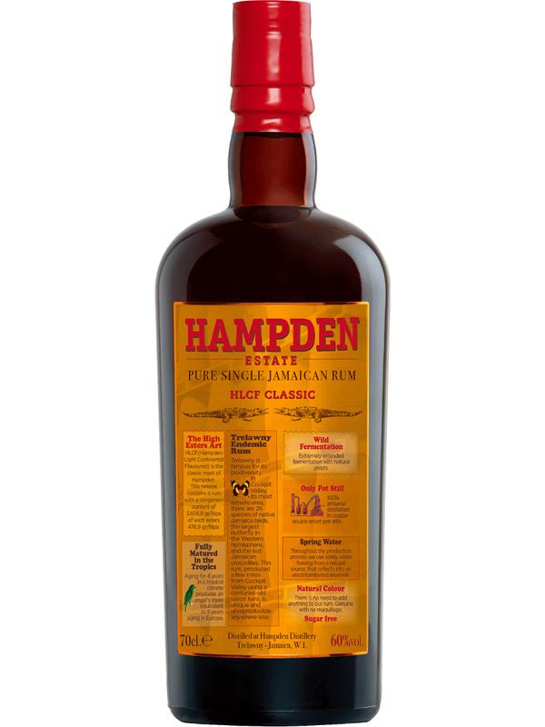 Hampden Estate HLCF Classic Jamaican Rum - Main Street Liquor