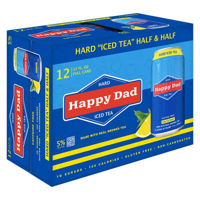 Happy Dad Hard "Iced Tea" Variety half & half 12pk - Main Street Liquor