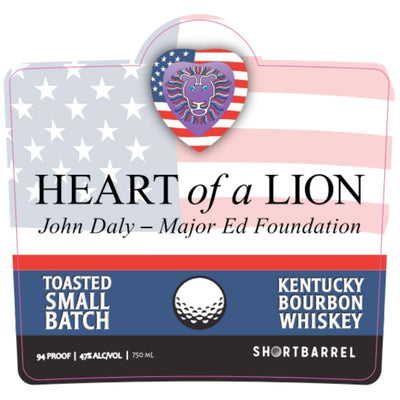 Heart of a Lion John Daly - Major Ed Foundation Bourbon - Main Street Liquor