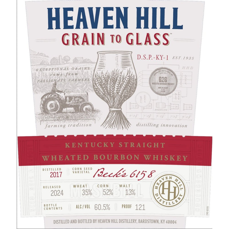 Heaven Hill Grain to Glass Straight Wheated Bourbon - Main Street Liquor