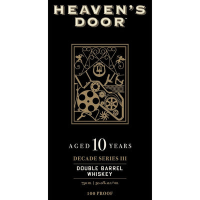 Heaven's Door Decade Series Release #03: Double Barrel Whiskey - Main Street Liquor