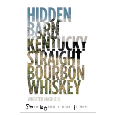 Hidden Barn Kentucky Straight Bourbon Wheated Mashbill - Main Street Liquor