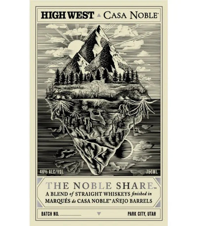 High West x Casa Noble The Noble Share Straight Whiskey 750mL - Main Street Liquor