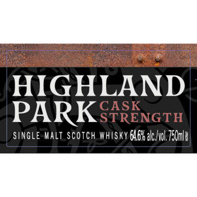 Highland Park Cask Strength Release No. 3 - Main Street Liquor
